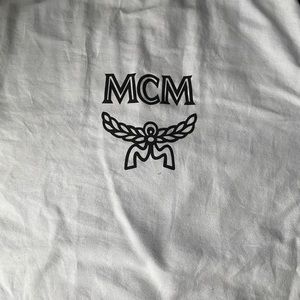 MCM circle body bag